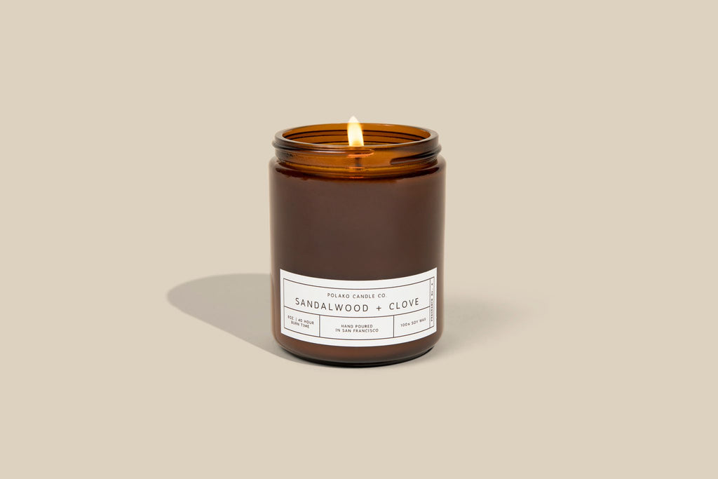 Sandalwood + Clove - Polako Candle Co.