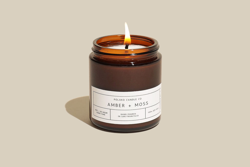 Amber + Moss - Polako Candle Co.