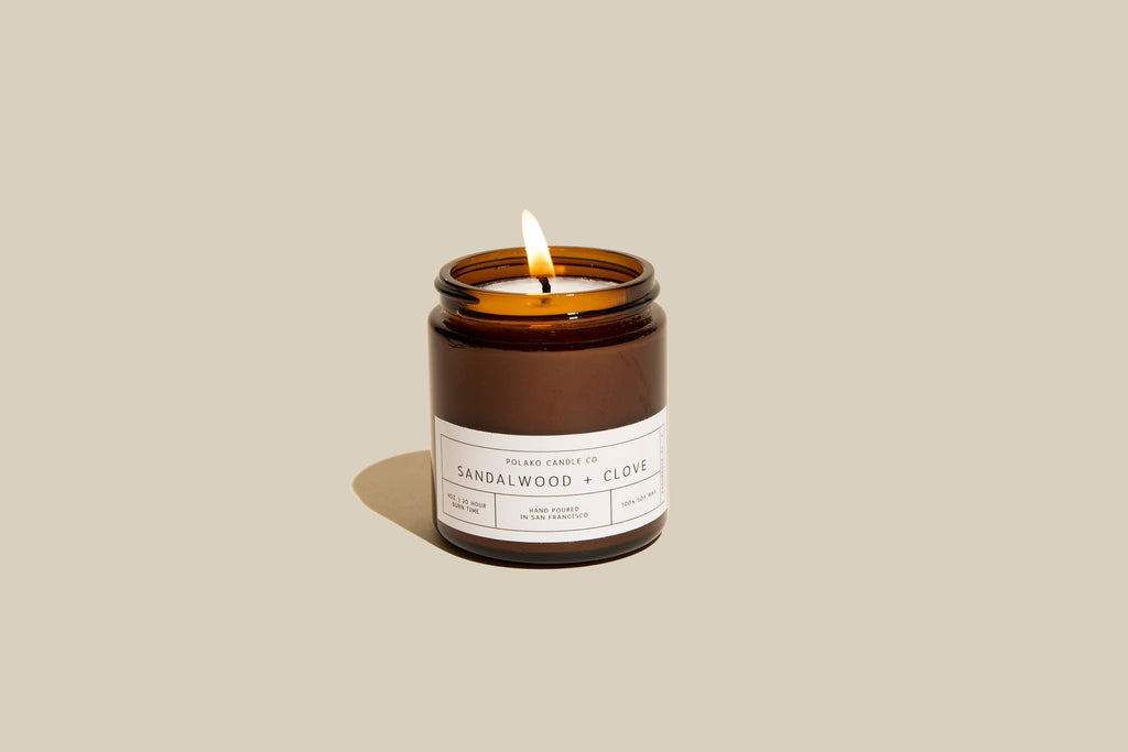 Sandalwood + Clove - Polako Candle Co.